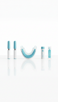 At-home whitening kit with LED accelerator
