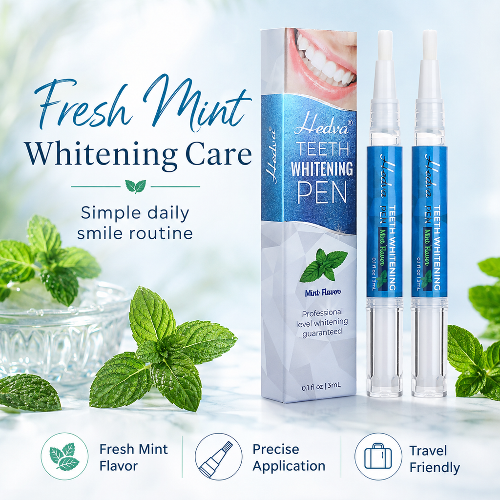 Teeth Whitening Pen – Mint Flavor, 3mL
